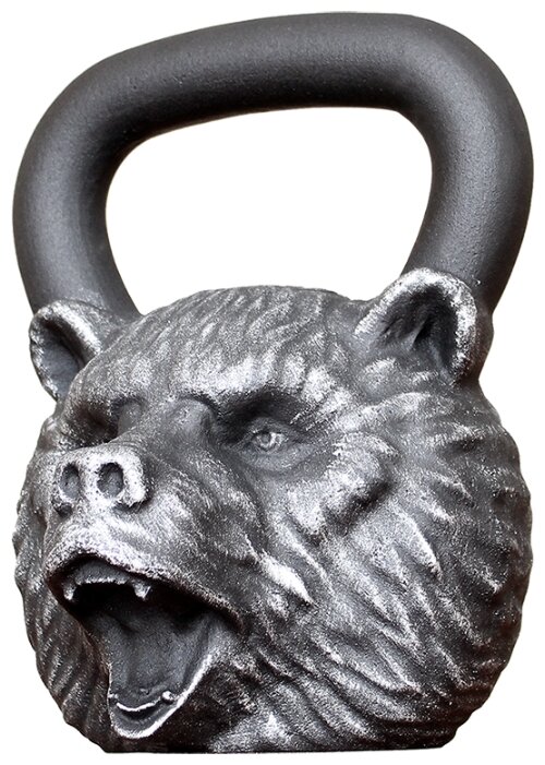 Гиря цельнолитая Iron Head Медведь 32 кг (фото modal 2)
