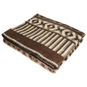Одеяло ARLONI Ацтеки шерстяной жаккард (фото modal nav 1)