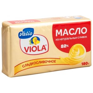 Viola Масло сладкосливочное 82%, 180 г (фото modal nav 1)