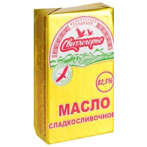 Свитлогорье Масло сладко-сливочное 82.5%, 180 г (фото modal nav 1)