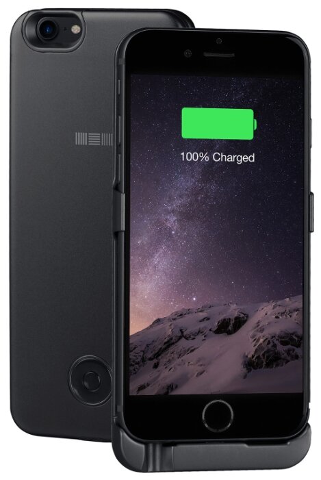 Чехол-аккумулятор INTERSTEP Metal battery case для iPhone 6/7/8 (фото modal 1)