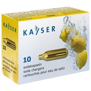 Газовый баллон для сифона Kayser CO2 soda 10 шт. (фото modal nav 1)