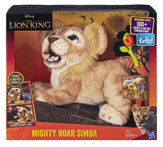 Интерактивная мягкая игрушка FurReal Friends The Lion King Симба E5679 (фото modal 2)