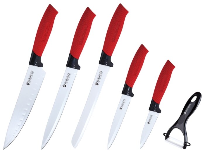 Набор Zillinger 5 ножей и овощечистка ZL-780/ZL-781 (фото modal 4)