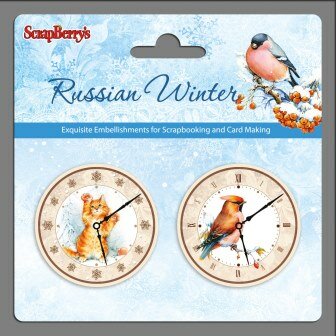 Набор декоративных элементов ScrapBerry's Русская зима (фото modal 1)