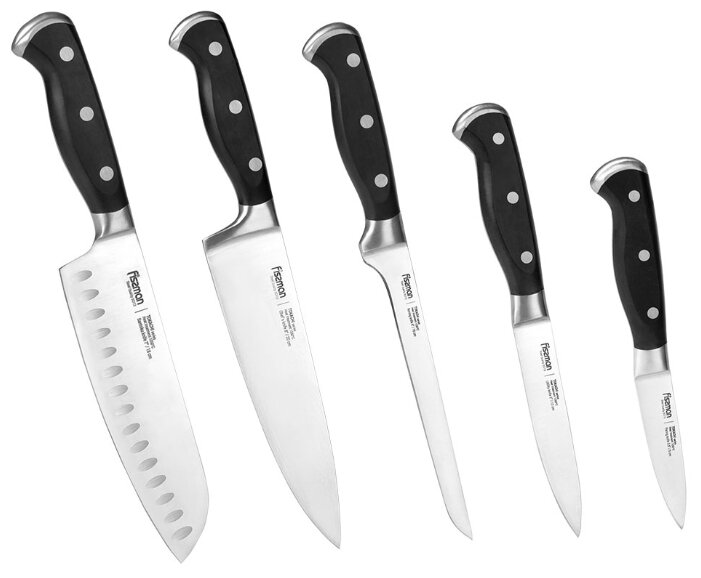 Набор Fissman Tokachi 5 ножей с подставкой (фото modal 2)