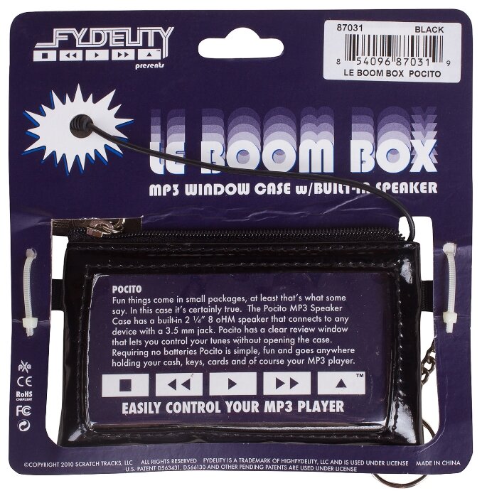 Клатч унисекс Fydelity Le Boom Box, искусственная кожа (фото modal 4)