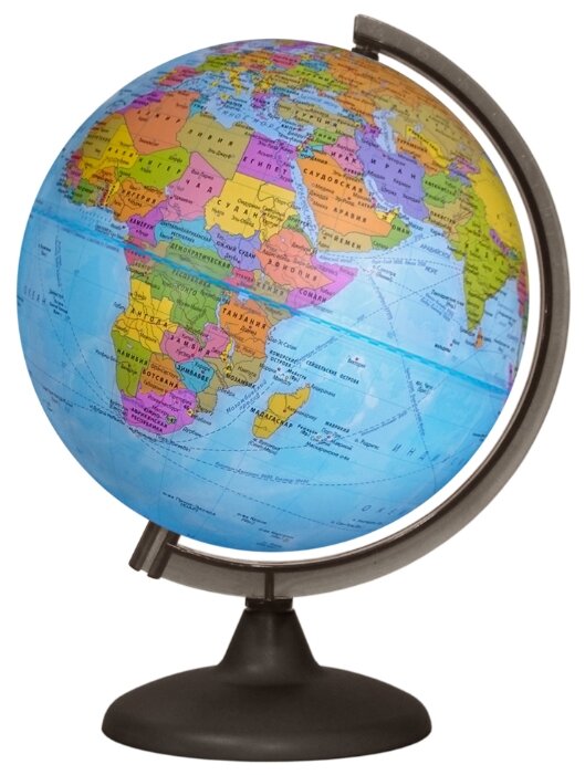 Глобус физико-политический Глобусный мир Двойная карта 250 мм (10546) (фото modal 1)