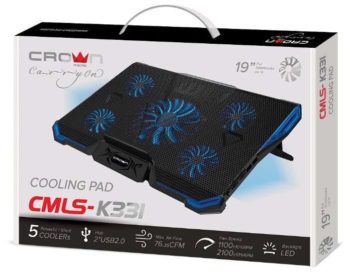 Подставка для ноутбука CROWN MICRO CMLS-K331 (фото modal 6)