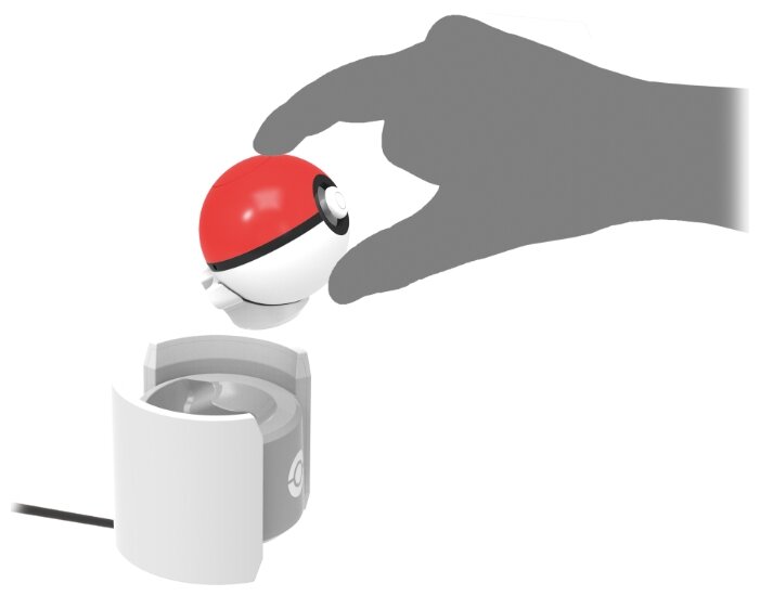 HORI Стенд для зарядки Poke Ball для консоли Nintendo Switch (NSW-137U) (фото modal 3)