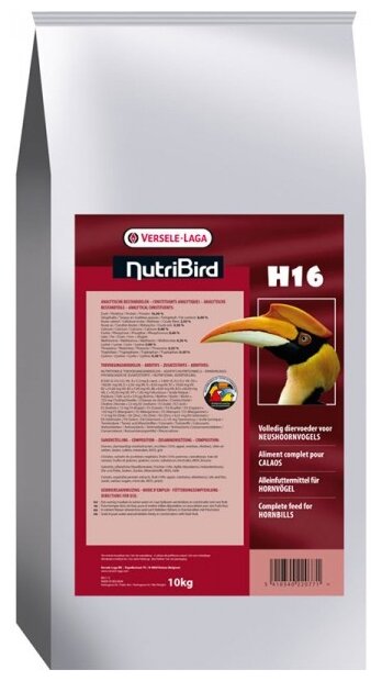 Versele-Laga корм NutriBird H16 для крупных попугаев (фото modal 1)