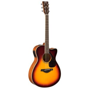 Гитара электроакустическая YAMAHA FSX820C Brown Sunburst (фото modal nav 1)