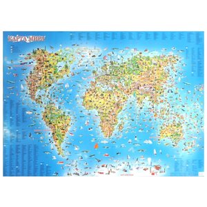 АСТ Карта мира для детей (978-5-17-022780-8) (фото modal nav 1)