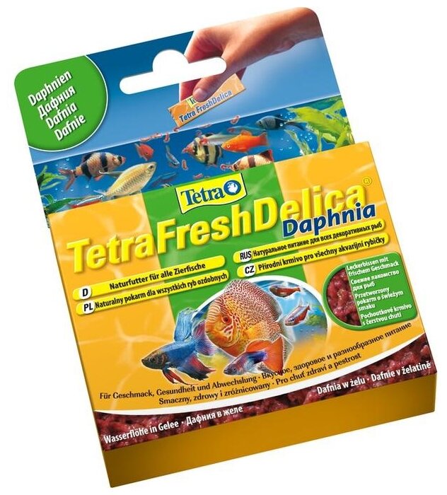 Гелеобразный корм Tetra FreshDelica Daphnia для рыб (фото modal 3)