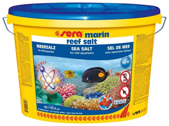 Sera Marin Reef Salt средство для подготовки водопроводной воды (фото modal 3)