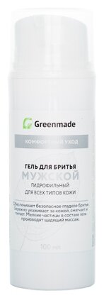 Гель для бритья Мужской гидрофильный Greenmade (фото modal 1)