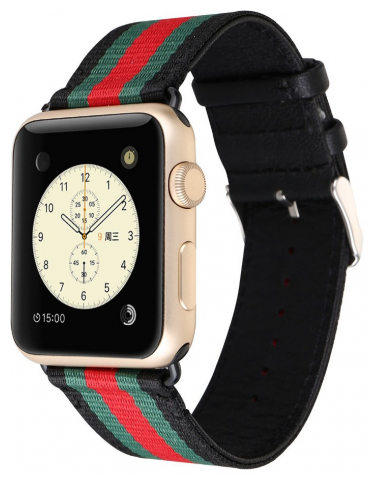 CARCAM Ремешок для Apple Watch 42mm Gucci (фото modal 1)