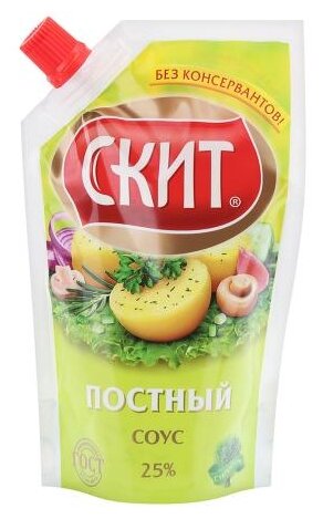 Майонезный соус СКИТ Постный с укропом 25% (фото modal 1)