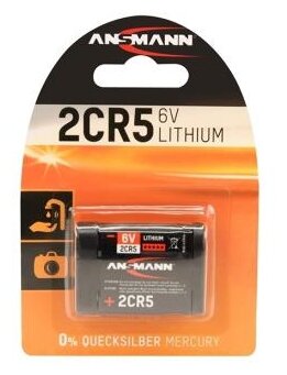 Батарейка ANSMANN 2CR5 (фото modal 1)