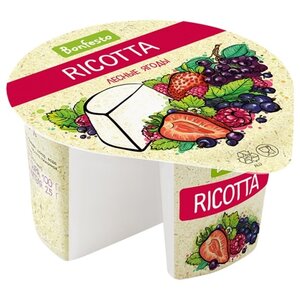 Сыр Bonfesto рикотта мягкий с фруктовым наполнителем лесные ягоды 50% (фото modal nav 1)