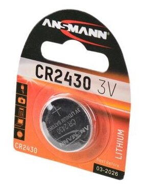 Батарейка ANSMANN CR2430 (фото modal 1)