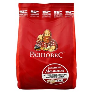 Сибирский деликатес Пельмени Разновес Мамины 800 г (фото modal nav 1)