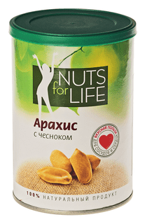 Арахис Nuts for Life С чесноком 200 г (фото modal 1)