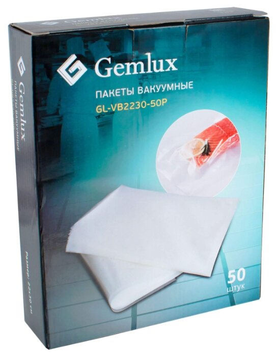Пакеты для хранения продуктов Gemlux GL-VB2230-50P (фото modal 1)