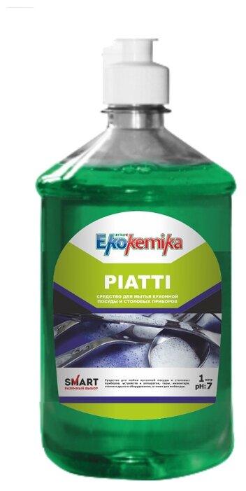 Ekokemika Средство для мытья посуды Piatti (фото modal 1)