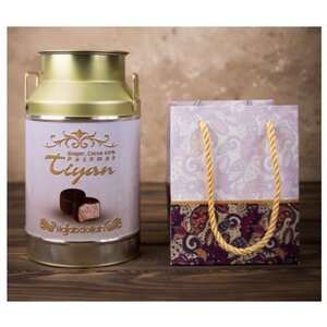 Набор конфет Hajabdollah Tiyan из пашмалы c имбирем в шоколадной глазури и со вкусом горького шоколада 300 г (фото modal nav 4)