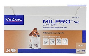 Virbac Мильпро дог для мелких собак и щенков (фото modal 2)