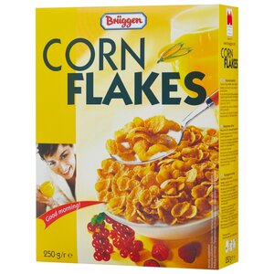 Готовый завтрак Bruggen Corn Flakes хлопья, коробка (фото modal nav 3)