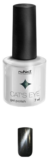 Гель-лак Runail Cat's eye серебристый блик, 7 мл (фото modal 16)