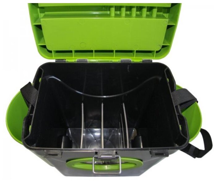 Ящик для рыбалки HELIOS FishBox двухсекционный (10л ) 23х31х41см (фото modal 3)