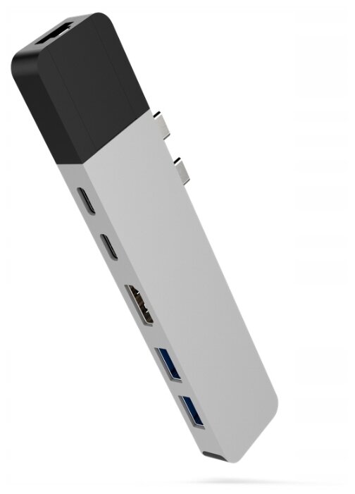 USB-концентратор HyperDrive NET 6-in-2 (GN28N), разъемов: 4 (фото modal 1)