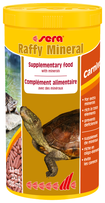 Сухой корм Sera Raffy Mineral для рептилий (фото modal 5)