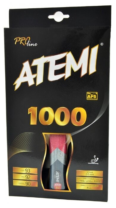 Ракетка ATEMI PRO 1000 CV (фото modal 3)