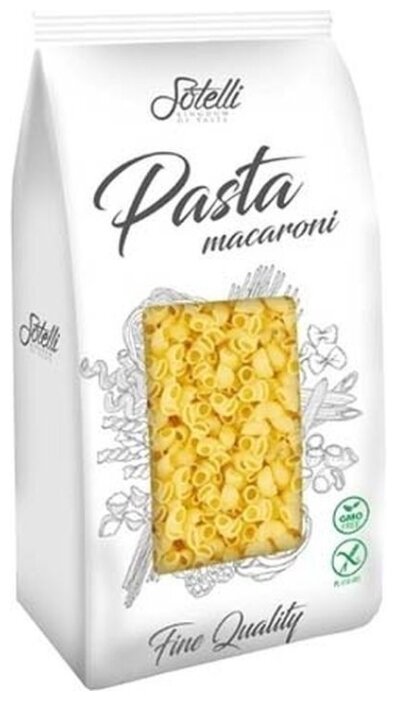 Sotelli Макароны Macaroni gluten free, 500 г (фото modal 1)