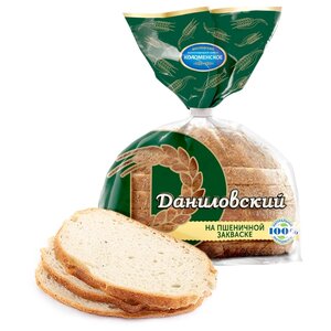 Коломенское Хлеб Даниловский пшенично-ржаной на пшеничной закваске в нарезке 275 г (фото modal nav 1)