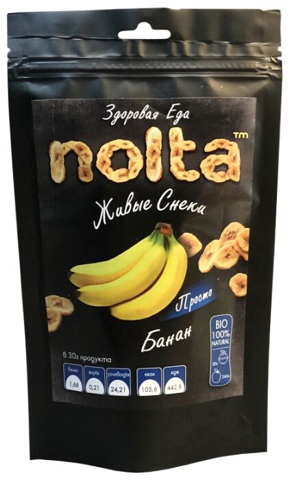 Чипсы NOLTA фруктовые Просто банан (фото modal 1)