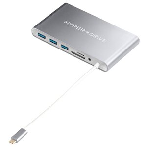 USB-концентратор HyperDrive Ultimate 11-in-1 USB-C Hub (GN30B), разъемов: 4 (фото modal nav 3)
