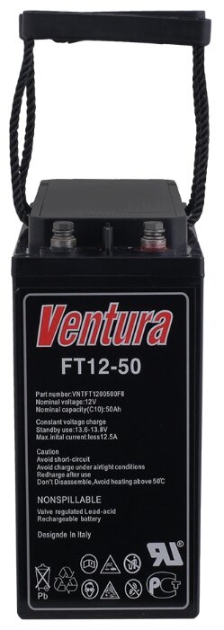 Аккумуляторная батарея Ventura FT 12-50 50 А·ч (фото modal 2)