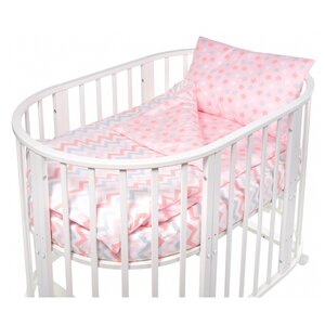 SWEET BABY комплект в овальную кроватку Colori (4 предмета) (фото modal nav 4)