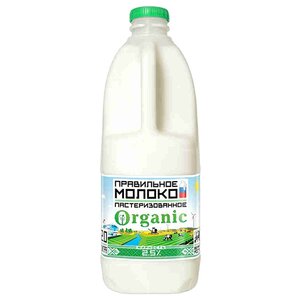 Молоко Правильное Молоко пастеризованное 2.5%, 2 л (фото modal nav 1)