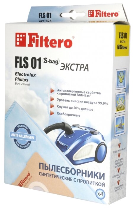 Filtero Мешки-пылесборники FLS 01 Экстра (фото modal 2)