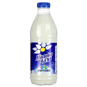 Молоко Parmalat пастеризованное 2.5%, 1 л (фото modal nav 1)