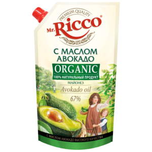 Майонез Mr.Ricco с маслом авокадо 67% (фото modal nav 3)