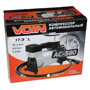 Автомобильный компрессор Voin АС-580 (фото modal nav 4)