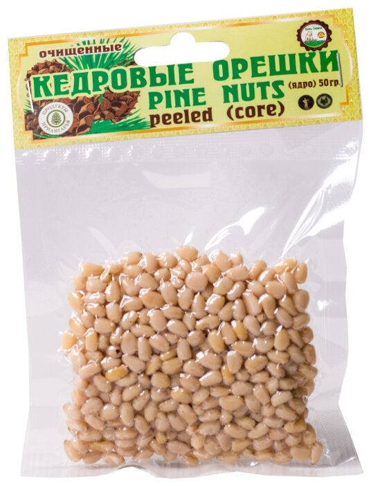 Кедровый орех Дары Сибири очищенный, вакуумная упаковка 50 г (фото modal 1)