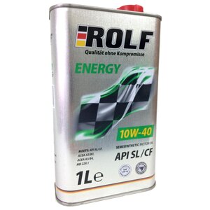 Моторное масло ROLF Energy 10W-40 SL/CF 1 л (фото modal nav 1)